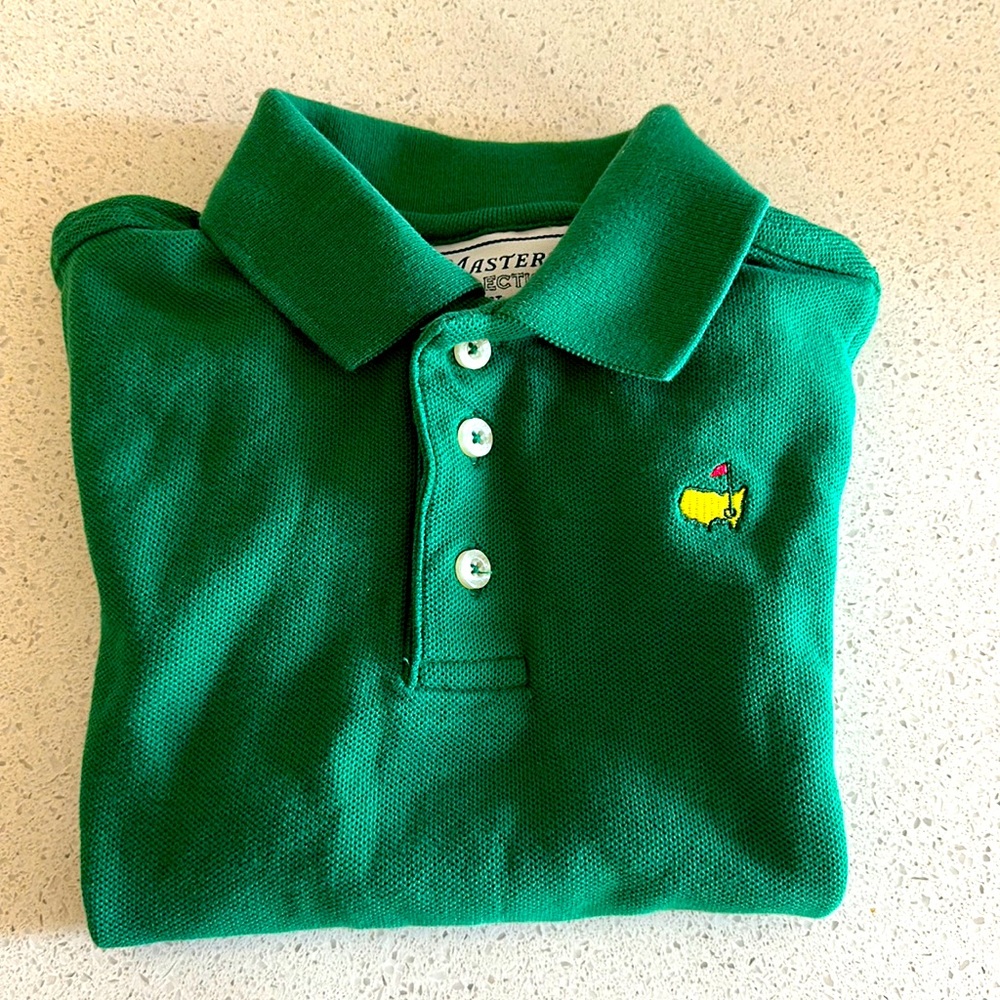 2T Kids Green “Masters Brand”  Polo